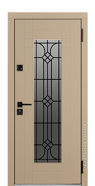 Входная дверь Бенвиль (вид снаружи) - купить в Краснодаре
