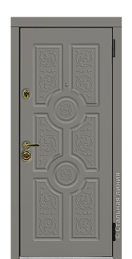 Входная дверь Версаче в Краснодаре - купить