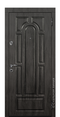 Входная дверь Гурон (вид снаружи) - купить в Краснодаре