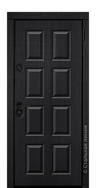 Входная дверь Шато (вид снаружи) - купить в Краснодаре