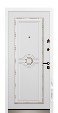 Входная дверь Версаче (вид изнутри) - купить в Краснодаре