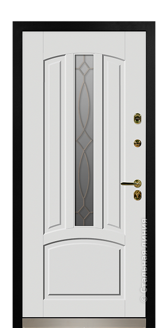 Входная дверь Дели (вид изнутри) - купить в Краснодаре