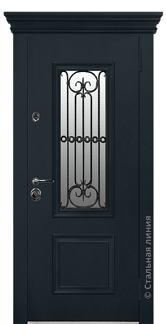 Входная дверь Беатриче (вид снаружи) - купить в Краснодаре