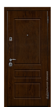 Входная дверь Дакота (вид снаружи) - купить в Краснодаре