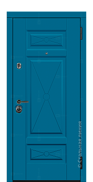 Входная дверь Париж (вид снаружи) - купить в Краснодаре