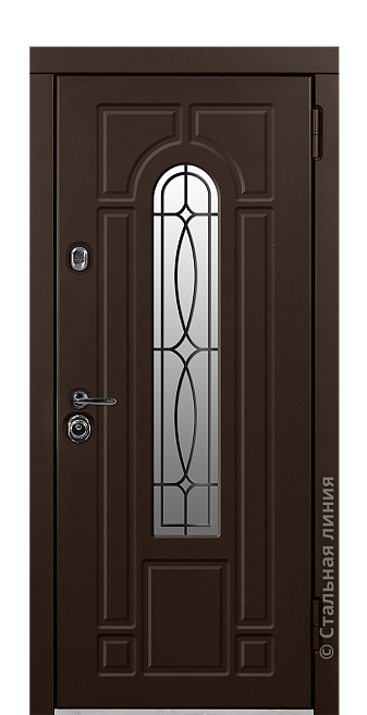 Входная дверь Сабина (вид снаружи) - купить в Краснодаре