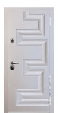 Классическая двупольная дверь Альтаир с четырьмя контурами уплотнения в Краснодаре - купить