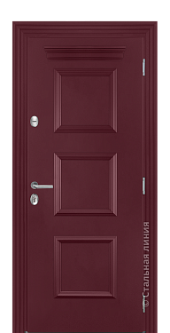 Входная дверь Лонгир (вид снаружи) - купить в Краснодаре