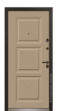 Входная дверь Амальфи (вид изнутри) - купить в Краснодаре