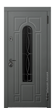 Входная дверь Арабелла (вид снаружи) - купить в Краснодаре
