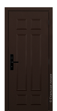 Входная дверь Юкон (вид снаружи) - купить в Краснодаре